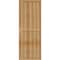 Ekena Millwork Framed Board-n-Batten Shutters, Rough Sawn Western Red Cedar, 26 7/8W x 72H, PR RBF06S26X072RWR - alternate 4